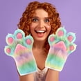 thumbnail image 3 of BotaniNest Animal For Costume Dress Up Soft Furry Animal Hand For Halloween Party And Cosplay, 3 of 6