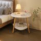 thumbnail image 1 of Mesita de noche vendedora caliente, mesitas de noche de madera de lujo modernas, mesa auxiliar de cama grande para dormitorio, 1 of 4