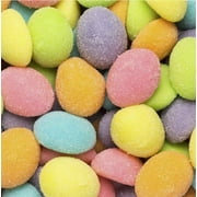Albanese World's Best Eggstra Special Gummies Sweet Gummi Eggs Soft & Chewy gummy Candy Pastel Spring Colors Blue Raspberry, Grape, Cherry, Orange, Green Apple, and Lemon. (1 POUND BAG)