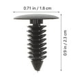 thumbnail image 3 of 100pcs Retainer Pin Replacement Push Pin Automotive Door Trim Screw Fastener, 3 of 9