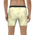 thumbnail image 2 of Men's Boxer Briefs, Green Pears Soft and Breathable Mens Underwear Boxer Briefs With Widen Waist, 2 of 5