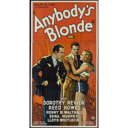 Anybody's Blonde POSTER (20x40) (1931)