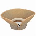 thumbnail image 5 of Straw Beach Sun Hat For Women With Wide Brim Visor Brim Floppy Hat Braid Summer Foldable Breathable Anti-uv GuanGuan, 5 of 5