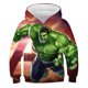 thumbnail image 1 of Marvel Hulk nueva llegada otoño niños niñas Sudadera con capucha sudaderas algodón vengadores estampado Venta caliente niños ropa manga larga Hoodies4T zhangmengya CONDUJO, 1 of 2