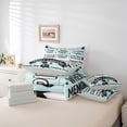 thumbnail image 6 of Catabedysis Rustic Camper 7 Pieces Full Size Bedding Sets,Happy Camping Full Size Bed in a Bag For Boys,Multicolor,Light Gray Reversible, 6 of 7
