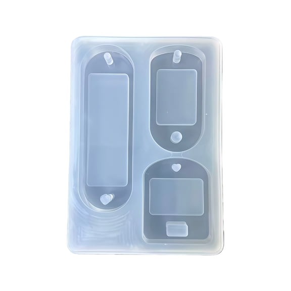 Multiple Use Hand-Making Mold with Liquid Sand Silicone Texture for Pendant Project and Handicrafts Tear Resistant