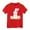 Red, variant on Shadoumai Toddler Girls Easter Shirt Easter's Day Solid Color Crewneck Short Sleeve T Shirts Comfy Tee Tops T-Shirts Toddler To Big Kid