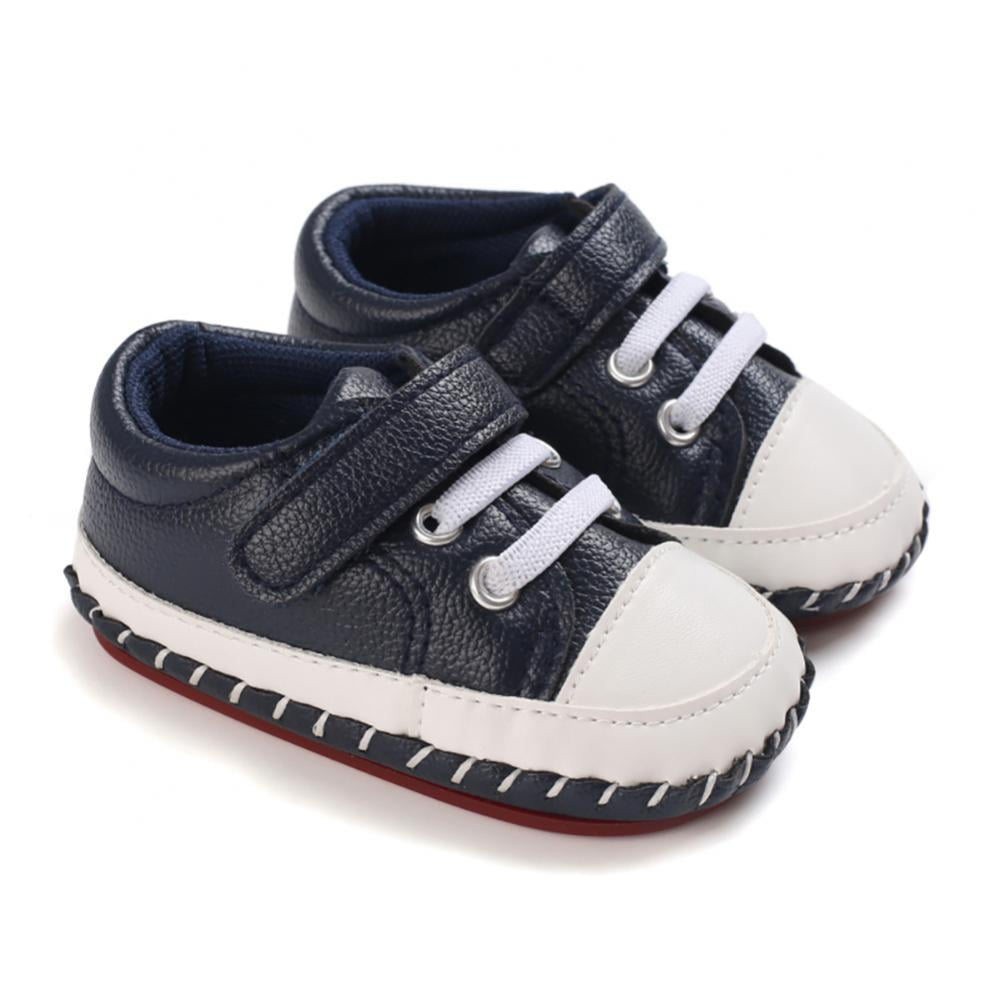 Toddler Soft Sole Leather Shoes Infant Boy Girl Shoes First Walking