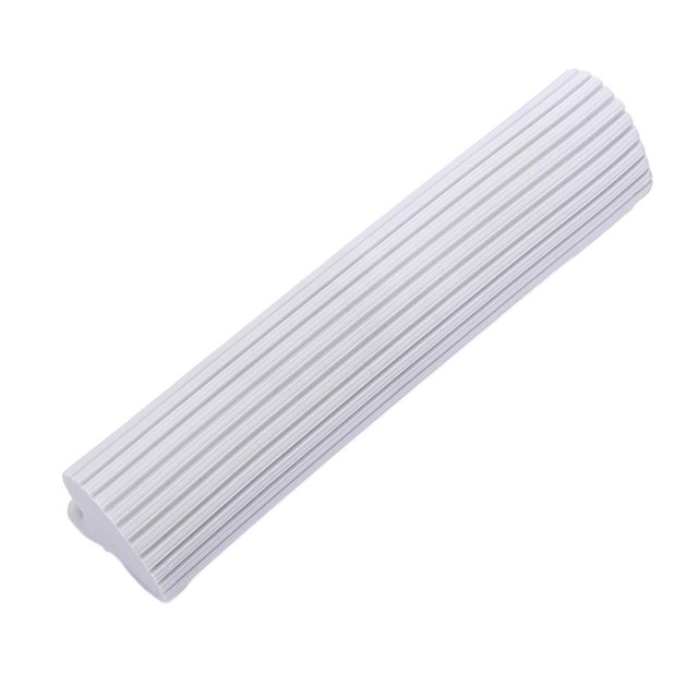Tête de Vadrouille Éponge à Triple Trou, Rouleau Absorbant pour Sols Durs, Compatible avec les Vadrouilles à Rouleaux PVA