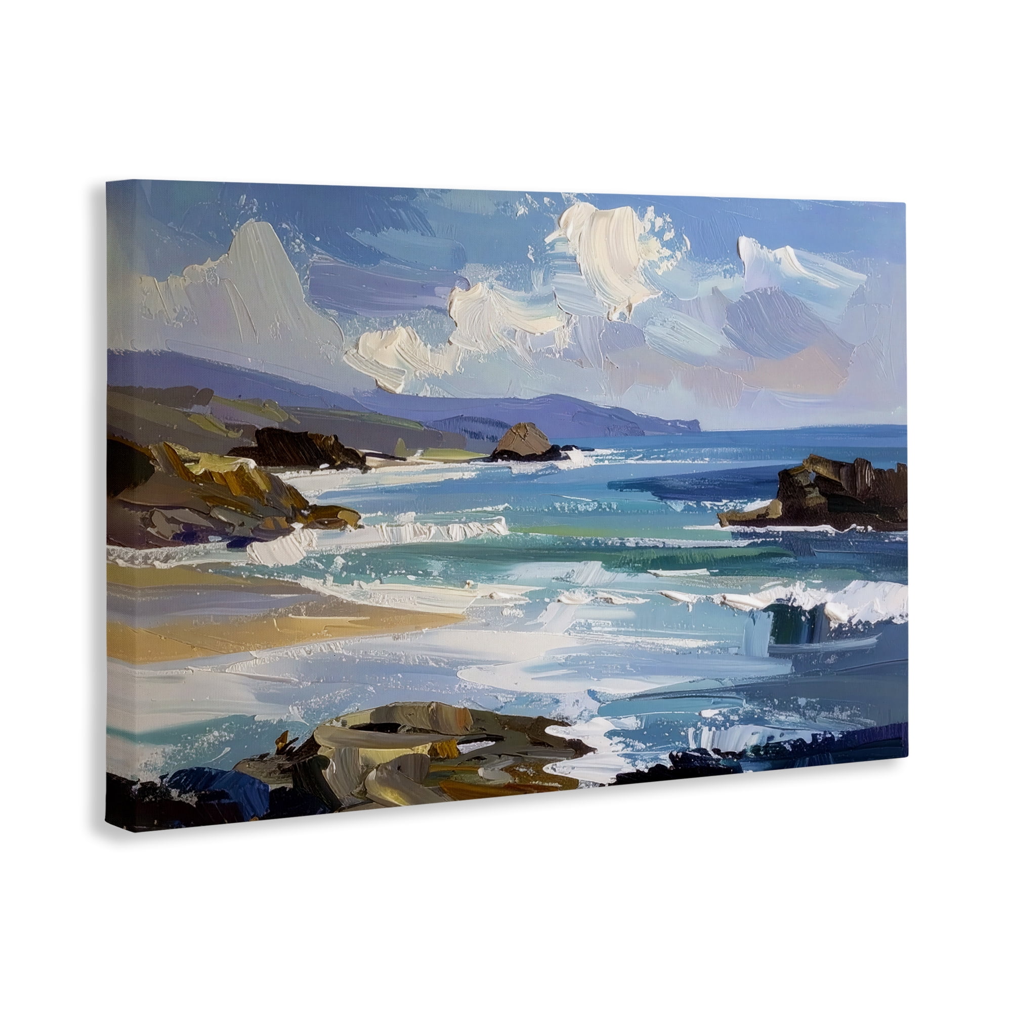 Stupell Industries From Sky To Sea Canvas Wall Art, design by Alonza Saunders