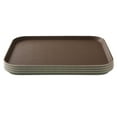 thumbnail image 4 of Jubilee 12" x 16" Restaurant Serving Trays (Set of 4), Brown - NSF Rectangular Food Service Trays, 4 of 7