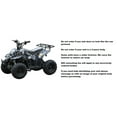 thumbnail image 2 of 1-Piece Body Plastic Fender for IceBear Coolster 3050 Taotao Chinese Peace SunL MotoTec Kids ATV Quad 110cc Pink Camo Barb Wire, 2 of 2