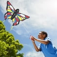 thumbnail image 2 of Melissa & Doug Beautiful Butterfly Single Line Shaped Kite (50-Inch Wingspan), 2 of 9
