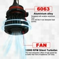 thumbnail image 4 of BSBSDJB For Dodge Challenger 2015-2020 LED Automotive Headlight Bulbs High Low Beam, 4 of 10