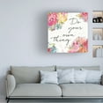 thumbnail image 3 of Anne Tavoletti 'Floral Figures X' Canvas Art, 3 of 3