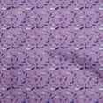 thumbnail image 1 of oneOone Cotton Silk Bluish Violet Fabric Kids Sewing Fabric By The Yard Printed Diy Clothing Sewing Supplies 42 Inch Wide, 1 of 4