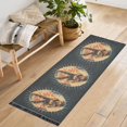 thumbnail image 6 of Love and Peace Sign Runner Area Rug 2x6 Soft Non-Slip Washable Bedside Carpet for Hallway Bedroom Living Room Home Decor, 6 of 8