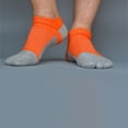 thumbnail image 2 of Men\'S Five Toe Breathable Cotton Socks Pure Sports Trainer Running Finger Socks, 2 of 9