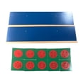 thumbnail image 2 of TISHITA Math Learning Toy,Fraction Circles,Math Manipulatives,Math Teaching Color Cognition for Age 5~12 Children Boys New Year Gifts With base, 2 of 8