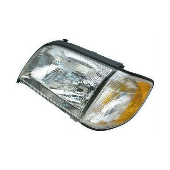 Left Headlight Assembly - Compatible with 1998 - 1999 Mercedes-Benz S500