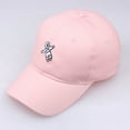 thumbnail image 3 of Duoif Baseball Cap Hats for Women Fashion Hat, Hat Baseball Astronaut Unisex Emberoidery Cap Baseball Caps Hats for Men Pink, 3 of 6