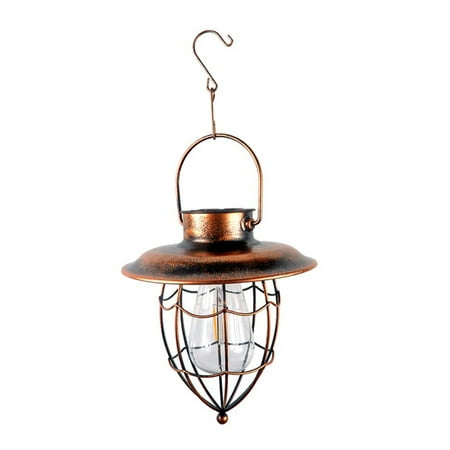 

Vintage Solar Lantern for Outdoor Hanging Metal Solar Lights Garden Light IP65 Waterproof Garden Decoration Hanging Solar Lights