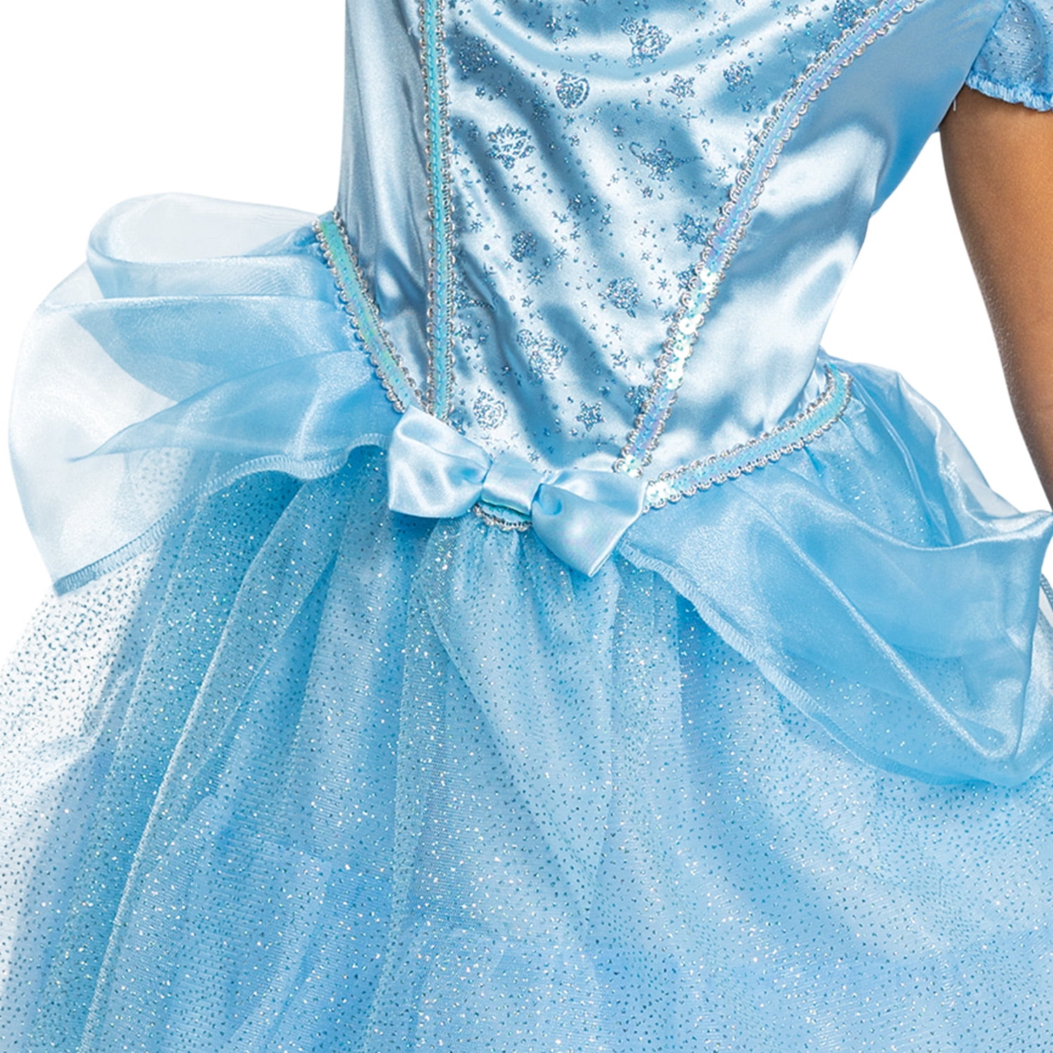 Disney Cinderella 'Cinderella' Halloween Costume for Children, Girls Size S (6/6X), by Disguise