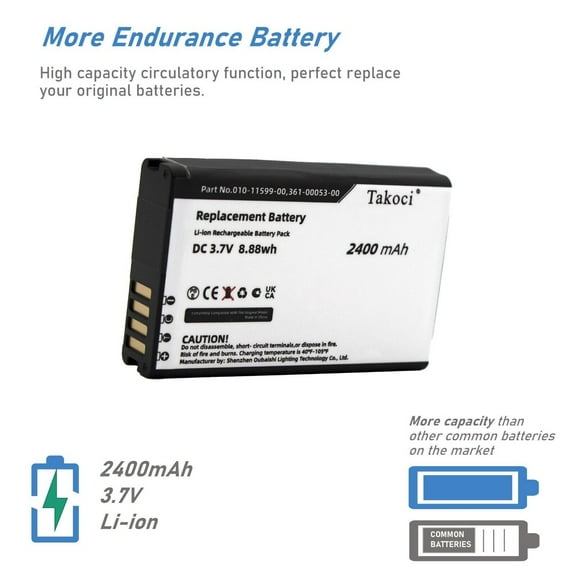 Battery for Garmin Montana 600t Camo, Montana 650, Montana 650T