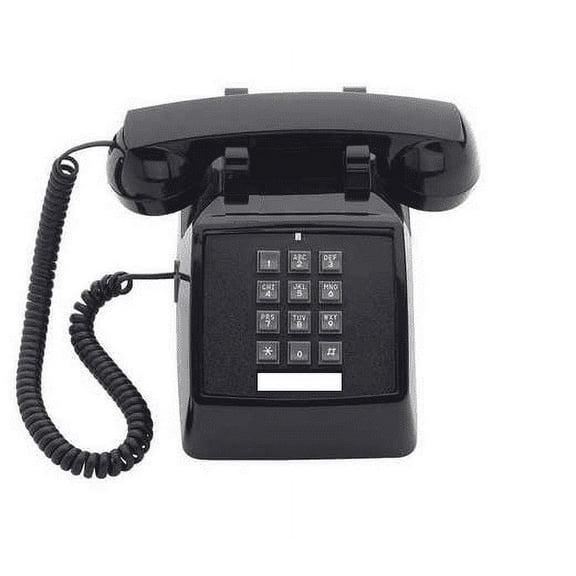 Industrial Desk Phone with Dialpad - BLACK by HQTelecom