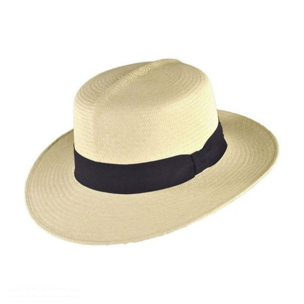 Jaxon Hats - Habana Cuenca Panama Straw Hat - XL - Natural - Walmart ...