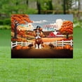 thumbnail image 2 of Thanksgiving Cavalier King Charles Spaniel Pilgrim Grateful, Thankful, Blessed Fall Welcome Yard Sign Dog Lover Gifts Outdoor Home Lawn Garden Porch Decor - 00021, 2 of 5