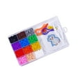 thumbnail image 1 of 5mm Colorful Hama Perler Fuse Beads Set For Beading Kit Kids DIY Handmaking Toys 12 Colors 1200PCS, 1 of 7