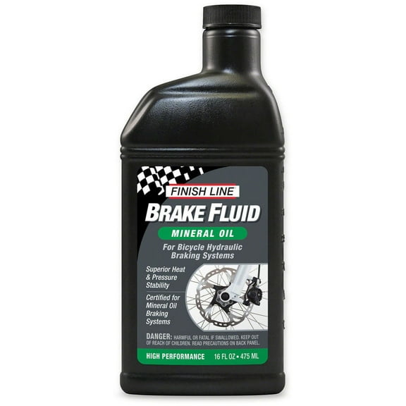 Finish Line Mineral Oil Brake Fluids, 16 Ounces