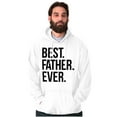 thumbnail image 3 of Best Father Ever Dad Fathers Day Men's Big & Tall Graphic Hoodie Brisco Brands 2X, 3 of 5