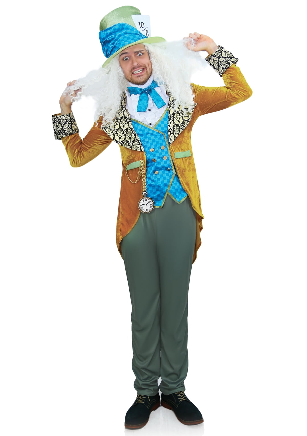 Leg Avenue Men's Classic Mad Hatter Costume
