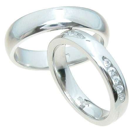 2 10 Carat Tcw Classical Princess Cut Cz 925 Sterling Silver
