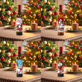 thumbnail image 4 of Pegatina para botella de vino de Papá Noel, muñeco de nieve navideño, adorno navideño, decoración navideña para el hogar, Año Nuevo 2024, 2025, 4 of 5