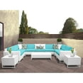 thumbnail image 2 of TK Classics Miami Wicker 12 Piece Patio Conversation Set, 2 of 3