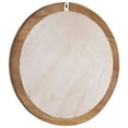 thumbnail image 4 of vidaXL Wall Mirror 60 cm Teak Round, 4 of 5