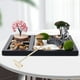 thumbnail image 1 of Mini jardín Zen, auténtico kit de jardín Zen, kit de accesorios de jardín Zen con herramientas de bambú, decoración de meditación de escritorio para el hogar y la oficina, regalos únicos de relajación, 1 of 8
