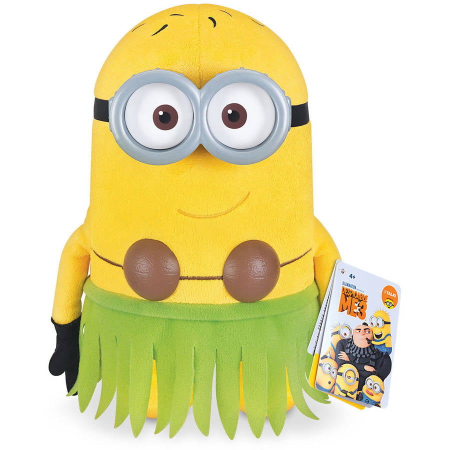 Deluxe Talking Hula Dave Minion Thinkway Toys Action Figure Despicable Me 3 for sale online