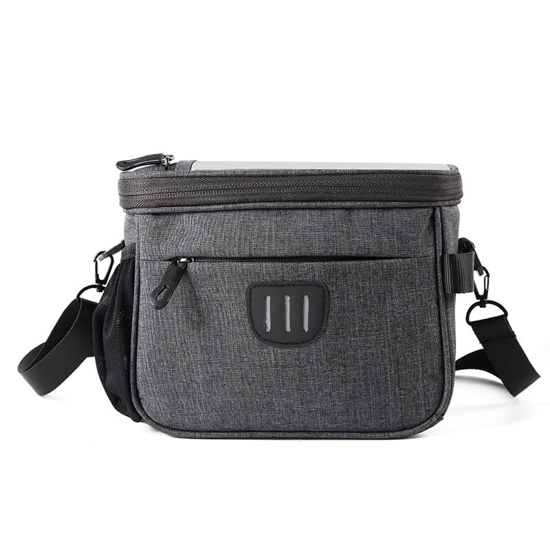 Aostirmotor Electric Bike Front Bag,Grey