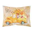thumbnail image 1 of Carolines Treasures CK2641PILLOWCASE Automne Récolte Blanc Collie Tissu Taie d'Oreiller Standard, 1 of 2