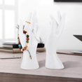 thumbnail image 4 of Freer 1Pair Female Mannequin Hand Multifunctional for Finger Ring Photograph Props White, 4 of 9