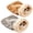 Brown+ Grey, variant on Cat Sleeping Bag for Indoor Cats, Pet Snuggle Sack Plush Cave Burrow Nest for Kitten Puppy Up to 13lb