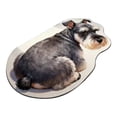 thumbnail image 3 of CoreLiving Dog Rug, Funny Dog Shaped Bath Mat, Soft Plush Non-Slip Bathroom Rugs, Durable Washable Welcome Front Door Mat for Indoor Outdoor Entrance, 1 Count, 3 of 8
