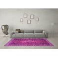 thumbnail image 3 of Ahgly Company Indoor Rectangle Persian Pink Traditional Area Rugs, 6' x 9', 3 of 4