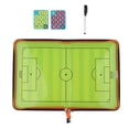thumbnail image 4 of Tablero de Tácticas Magnéticas de Fútbol Profesional Portátil Tablero de Entrenamiento de Fútbol con Rotulador Y Borrador 28.2x20cm Macarena Tablero de entrenamiento de fútbol, 4 of 8