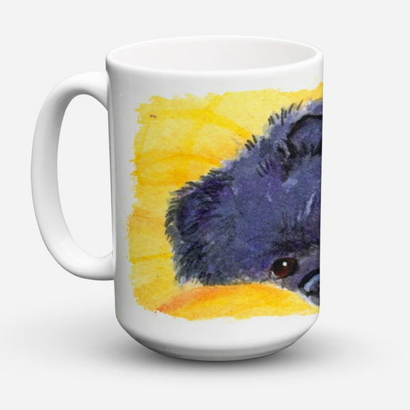 Carolines Treasures SS8839CM15 Pomeranian Coffee Mug 15 oz 15 ounce multicolor