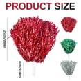 thumbnail image 3 of Homesteed Handheld Cheerleading Pom Poms Spirit Accessories for Dance Teams Sports Events and Squad Performance, 3 of 6